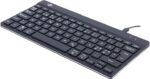 R-Go Compact Break ergonoomiline klaviatuur, juhtmega, must - Pilt 4