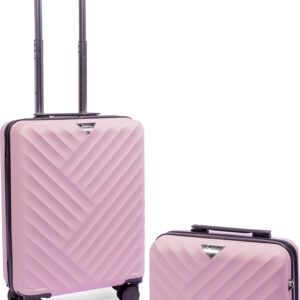 Feru Malibu 55 cm kohver ja väike kott, lilla