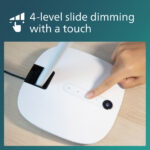 Philips RobotPlus DSK601 laualamp, valge - Pilt 3