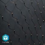 Nedis SmartLife dekoratiivne valgustivõrk, 280 LED-i, soe valge, WiFi, 3 x 2 m