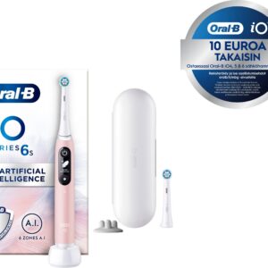 Oral-B iO Series 6s elektriline hambahari, tundlikele juustele, roosa