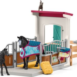 Schleich Horse Club 42611 Box with Mare and Foal