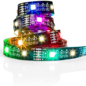 Nedis SmartLife -LED-valgusriba, soe valge + RGB, bluetooth, 2 m