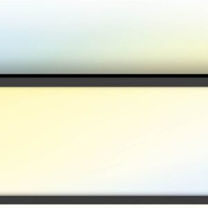 WiZ -älypaneelivalaisin, musta, tunable white, Wi-Fi, 30 x 120 cm