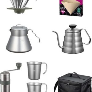 Hario Outdoor Full Set kohvi valmistamise komplekt