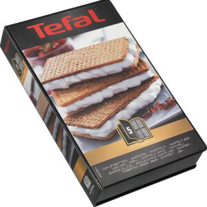 Tefal Snack Collection küpsetusplaadid: 5 vahvliküpsist