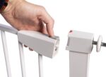 Milla & Måns Haven turvavärav, 75 - 81 cm, valge - Pilt 2