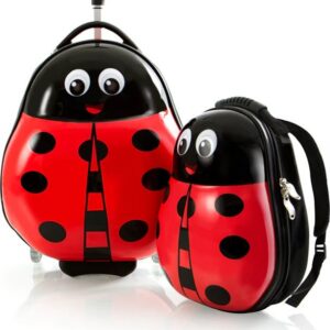 Heys Travel Tots laste kohvri ja seljakoti komplekt, lepatriinu