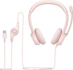 Logitech H390 peakomplekt, roosa - Pilt 5