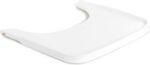 Hauck Alpha Wooden Tray söögitoolialus, valge