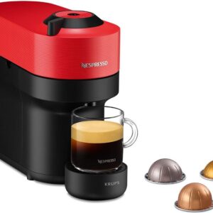 Nespresso Vertuo POP XN920510WP kohvikapselimasin, punane/must
