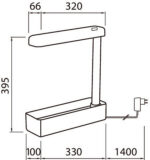 Airam Herby taimelamp, 10W/840, 650 lm, valge - Pilt 5