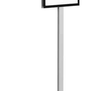 Durable Infostand Basic - A3 põrandaalus, antratsiithall