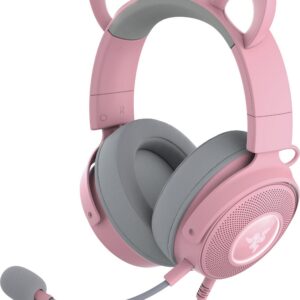 Kasutatud Razer Kraken Kitty V2 Pro mängukõrvaklapid, roosa