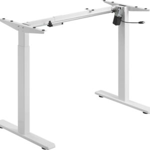 ErgoWork Compact elektriline lauaraam, valge