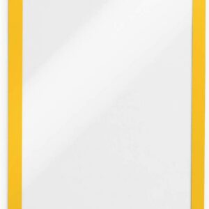 Vastupidav Duraframe isekleepuv A4 inforaam, 2 tk, kollane raam