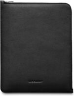 Woolnut Leather Folio - kaitseümbris 11-tollisele iPad Pro-le ja Airile, must - Pilt 2
