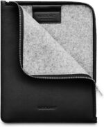 Woolnut Leather Folio - kaitseümbris 11-tollisele iPad Pro-le ja Airile, must - Pilt 4