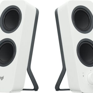 Logitech Z207 Bluetooth stereo kõlarid, valkjad