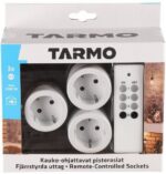 Tarmo kaugjuhtimisega pistikupesad, sisekasutuseks, 3 tk - Pilt 5