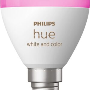 Philips Hue White and Color Ambiance nutikas pirn, E14, ümmargune, 470 lm