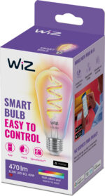 WiZ nutipirn, E27, ST64, RGB, Wi-Fi, 2200-6500 K, läbipaistev, 470 lm, 1 tk - Pilt 4