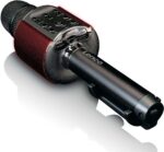 Lenco BMC-090 karaoke mikrofon, must - Pilt 2