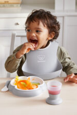 BabyBjörn beebipõll, 2 tk, hall / puudriroosa - Pilt 3