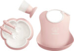 BabyBjörn Baby Dinner Set -ateriasetti, 5 osaa, vaaleanpunainen