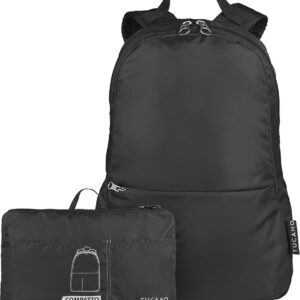 Tucano Compatto Eco XL kokkupandav seljakott, must