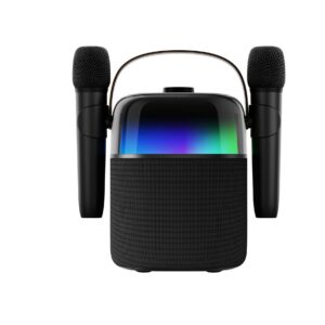ProCaster Upbeat karaoke kõlar kahe mikrofoniga