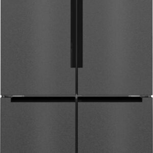 Bosch KFN96AXEA Serie 6 Prantsuse uksega kõrvutiasendaja, must teras