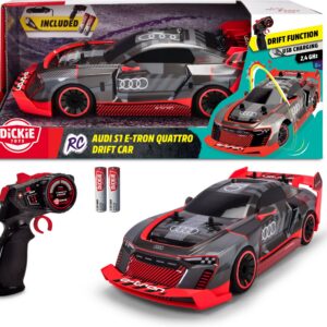 Dickie Toys Audi S1 ​​​​E-Tron Quattro Drifting - kaugjuhtimisega auto, RTR