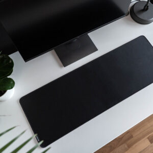Deltahub mängulaua matt must - S hiirematt, 30 x 90 cm