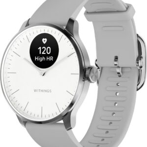 Withings Scanwatch Light nutikell, 37 mm, valge/hall