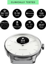 Withings Scanwatch Light nutikell, 37 mm, valge/hall - Pilt 3