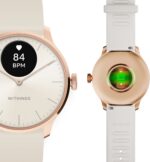 Withings Scanwatch Light nutikell, 37 mm, valge / roosakuldne - Pilt 4