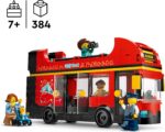 LEGO City Great Vehicles 60407 - Punane kahekordne turismibuss - Pilt 2