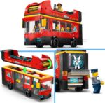 LEGO City Great Vehicles 60407 - Punane kahekordne turismibuss - Pilt 5