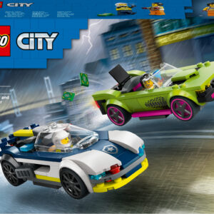 LEGO City Police 60415 - Politseiauto ja Muscle Car tagaajamine