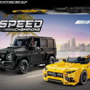 LEGO Speed ​​​​Champions 76924 - Mercedes-AMG G 63 ja Mercedes-AMG SL 63