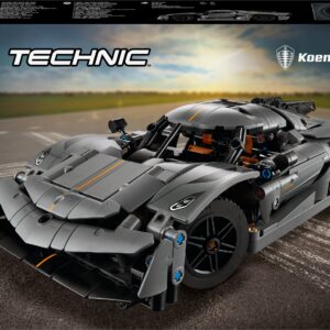 LEGO Technic 42173 - Koenigsegg Jesko Absolut Gray hüperauto