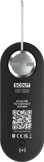 Knog Scout Travel signalisatsioon ja lokaator, Apple iOS, must - Pilt 3