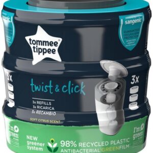 Sangenic Twist&Click vahetuspadrun, 3 tk pakis