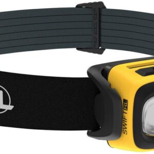 Petzl Swift RL pealamp, 1100 lm, must/kollane