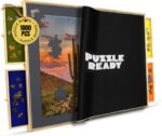 Puzzle Ready - Puidust puslelaud, 1000 tükki