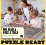 Puzzle Ready - Puidust puslelaud, 1000 tükki - Pilt 5