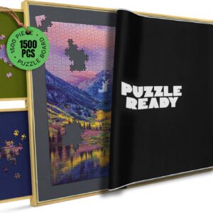 Puzzle Ready - Puidust puslelaud, 1500 tükki
