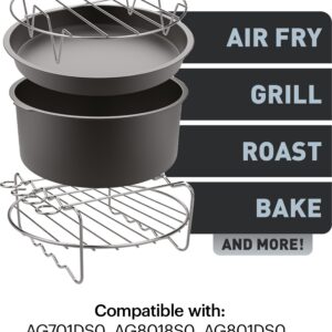 OBH Nordica/Tefal Easy Fry lisatarvikute komplekt OBH Nordica XXL õhufritüüri mudelitele