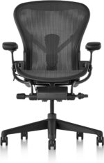 Herman Miller Aeron Remastered kontoritool, grafiit, suurus B, sügavusega reguleeritava seljatoega - Pilt 4